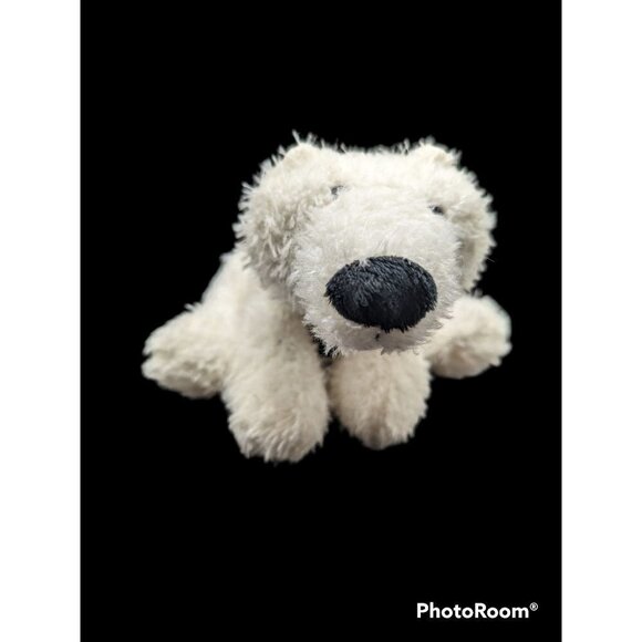 Ganz polar bear plush white black  NO Codes 10 in - Picture 1 of 10